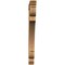 Ekena Millwork Olympic Traditional Smooth Bracket, Western Red Cedar, 3 1/2"W x 40"D x 40"H BKT04X40X40OLY01SWR - alternate 4